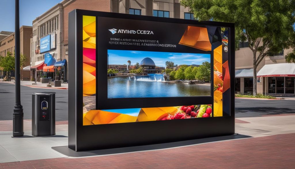 interactive digital signage in Peoria