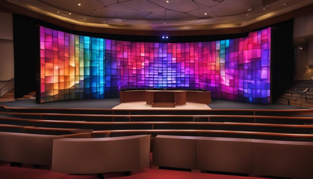 led display wall