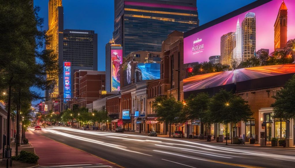 outdoor LED billboards Tuscaloosa