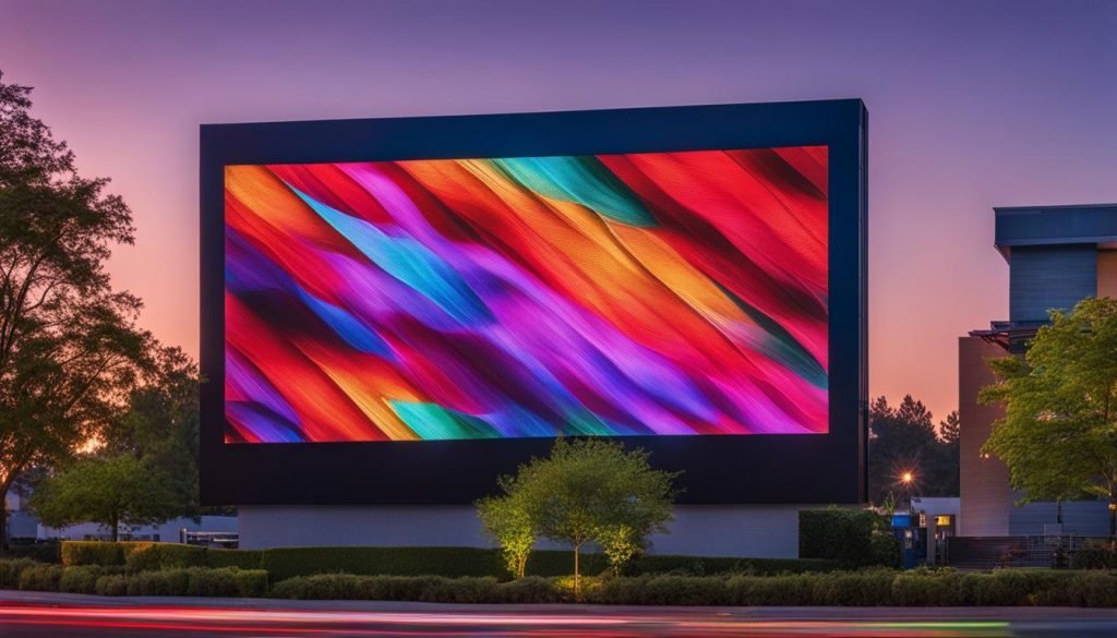 outdoor LED screen