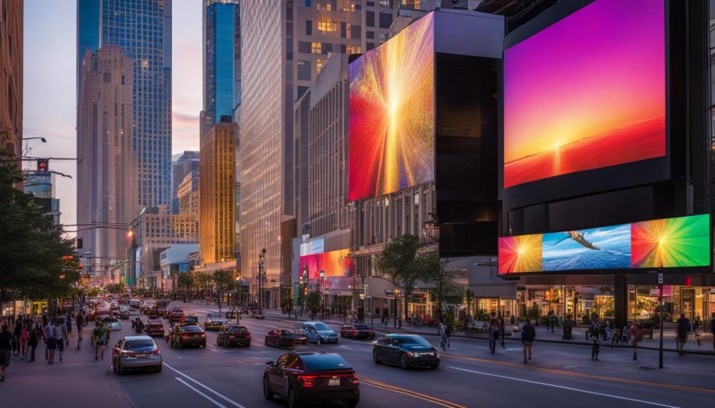 outdoor LED screen in Jacksonville