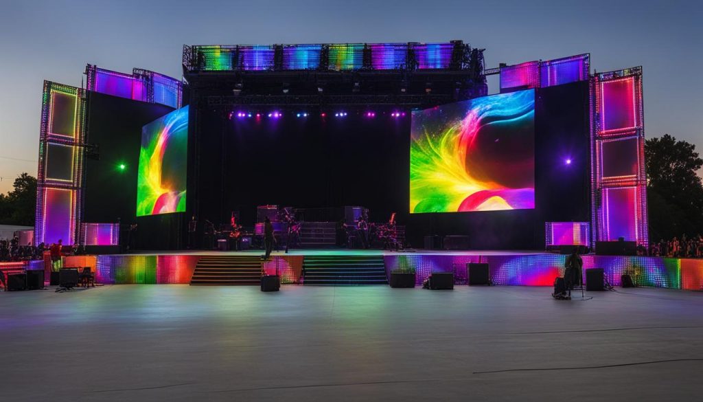 outdoor LED screens