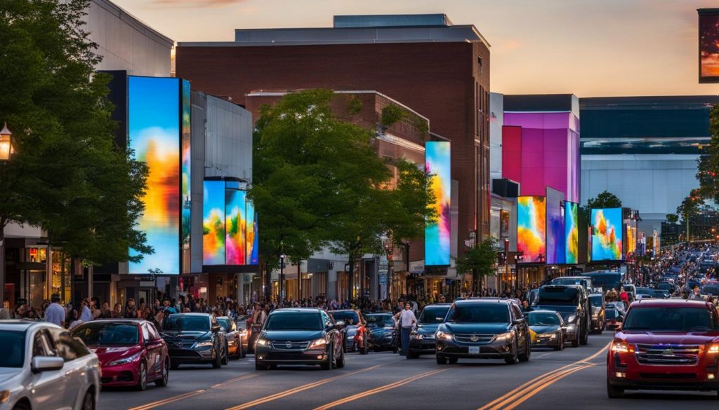 outdoor LED screens