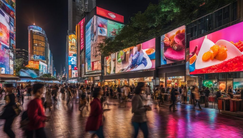 outdoor advertising screens