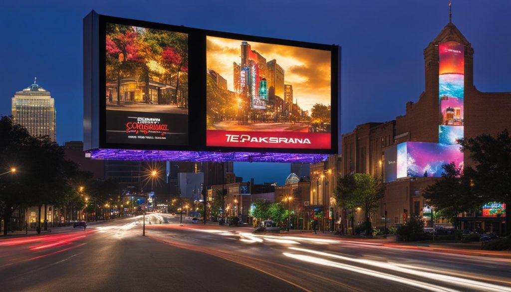 outdoor digital signage Texarkana