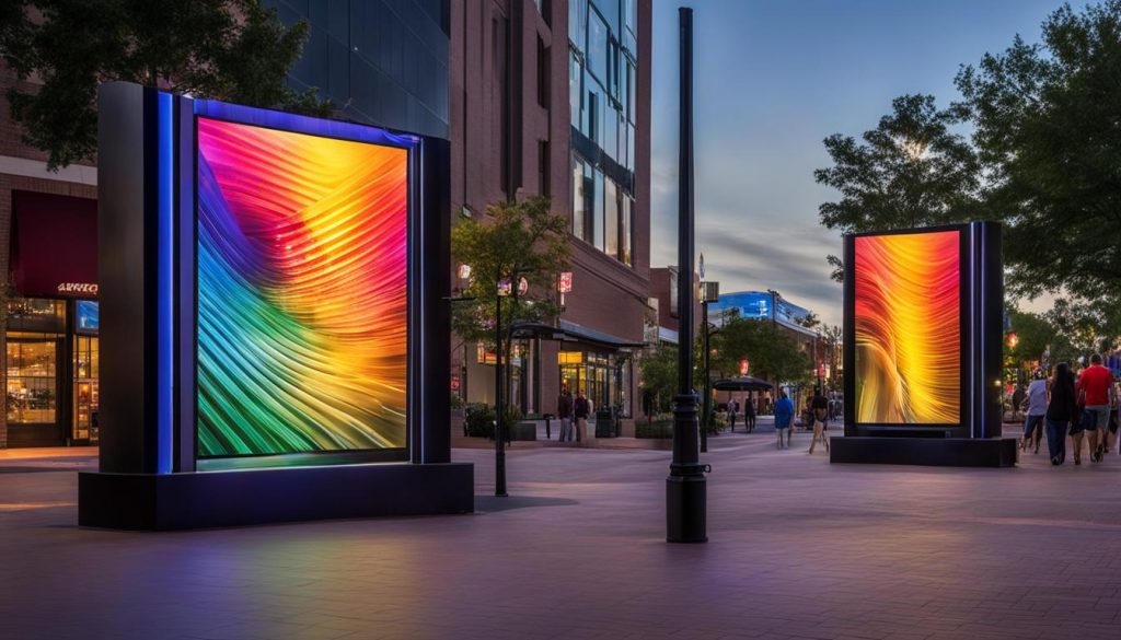 outdoor display screen