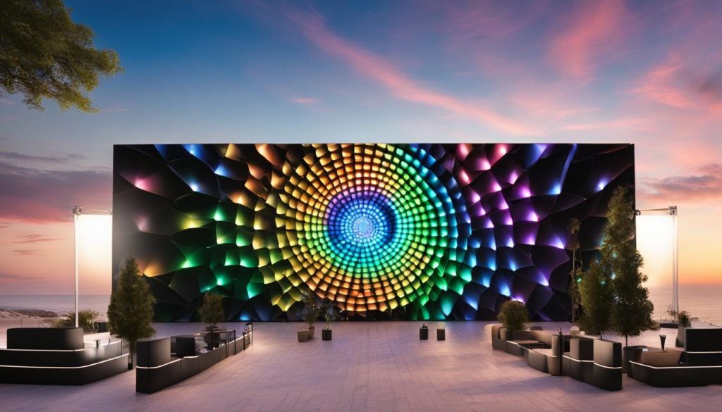 portable LED wall