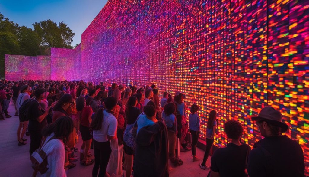 portable LED wall in Bloomington