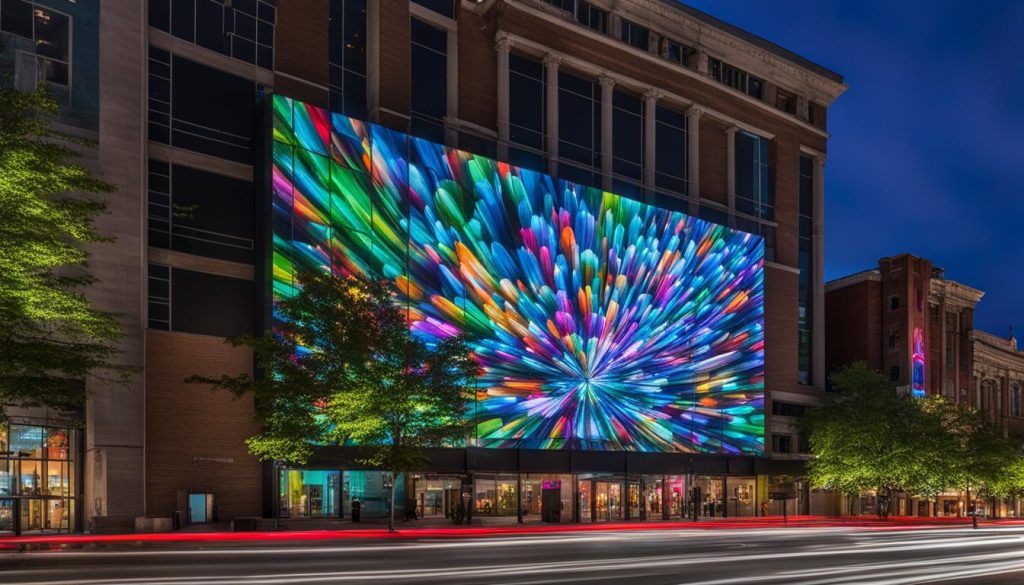 portable LED wall in Roanoke