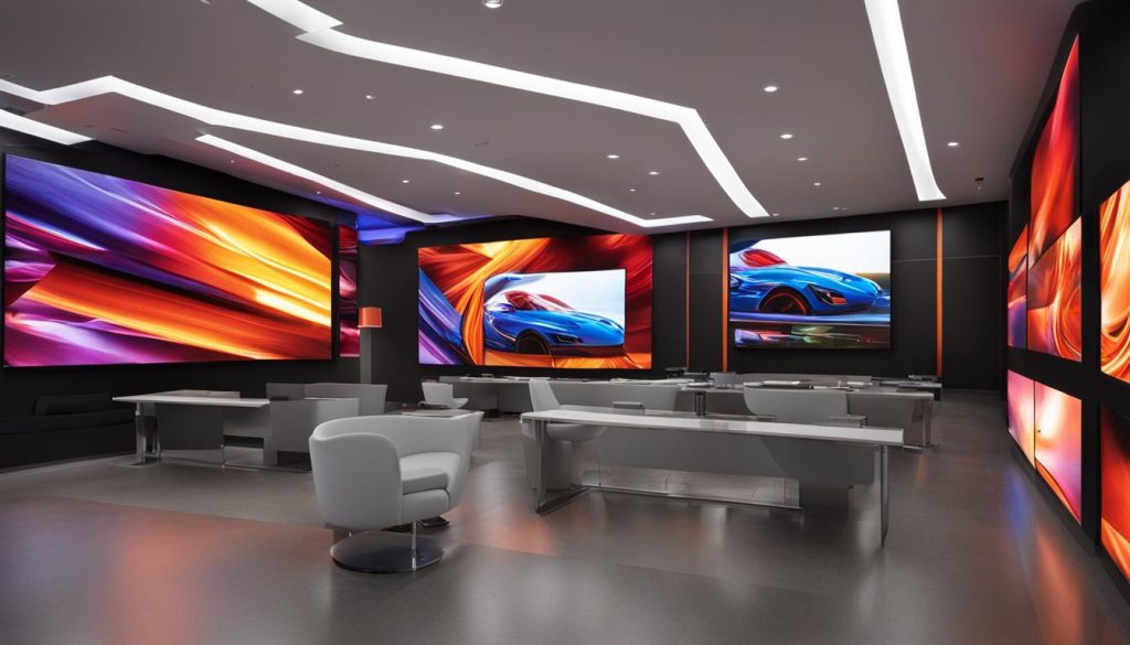 professional LED video wall company in Auburn