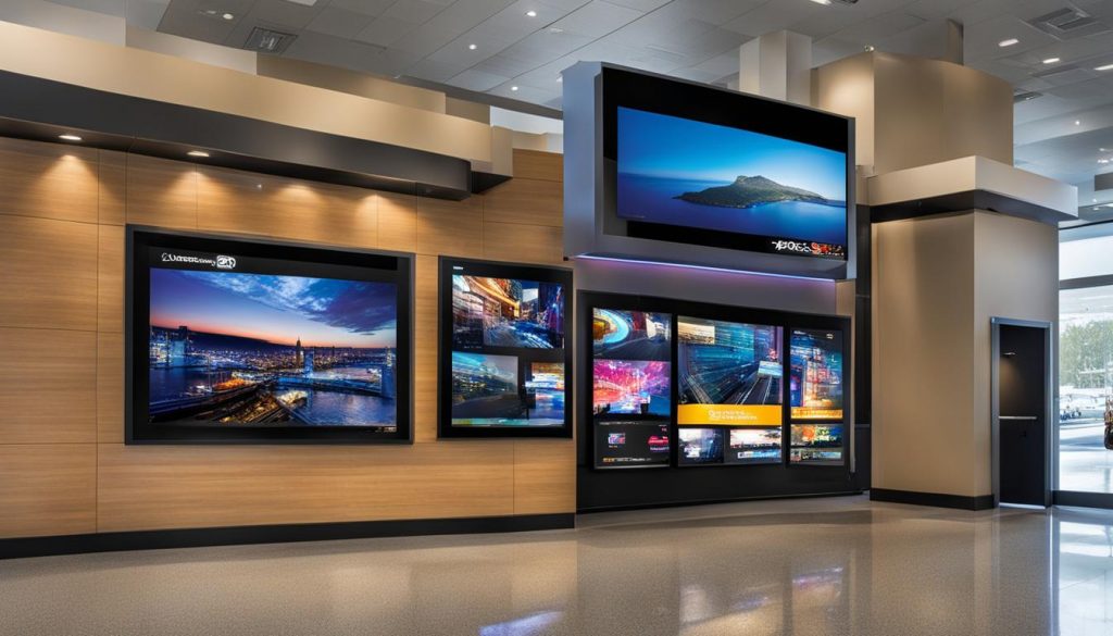 top digital signage provider