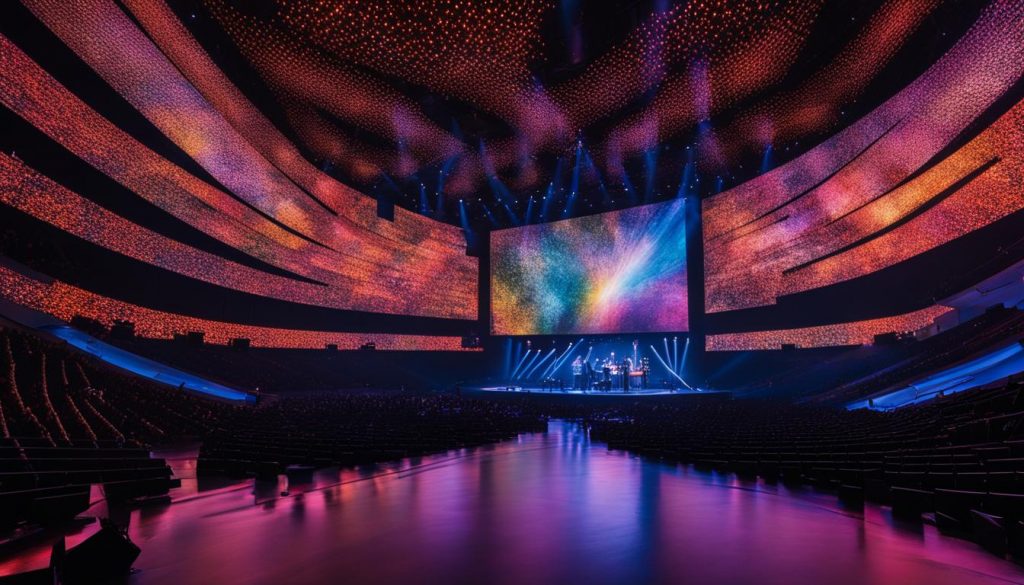 video walls in live concerts