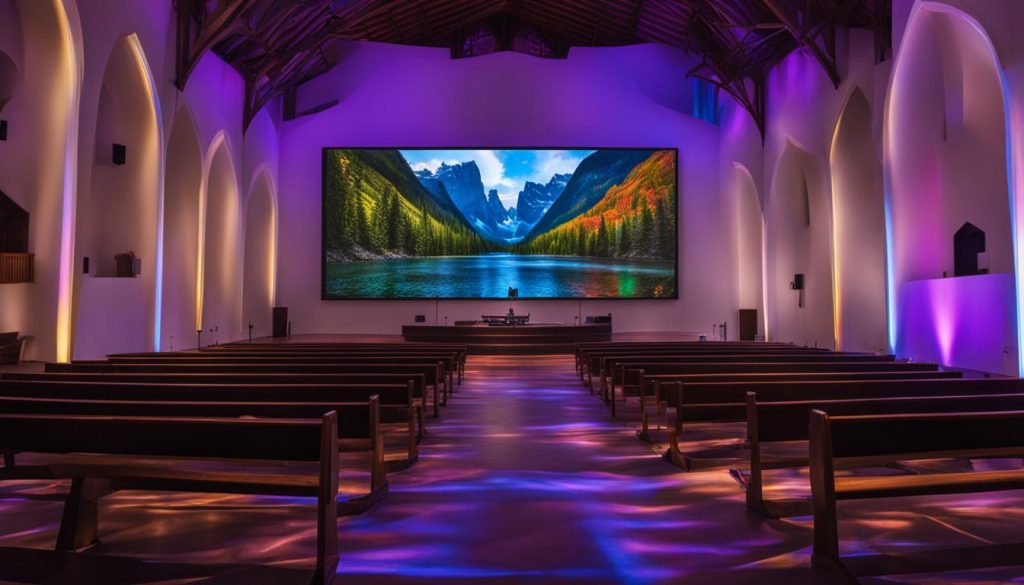 worship LED screens