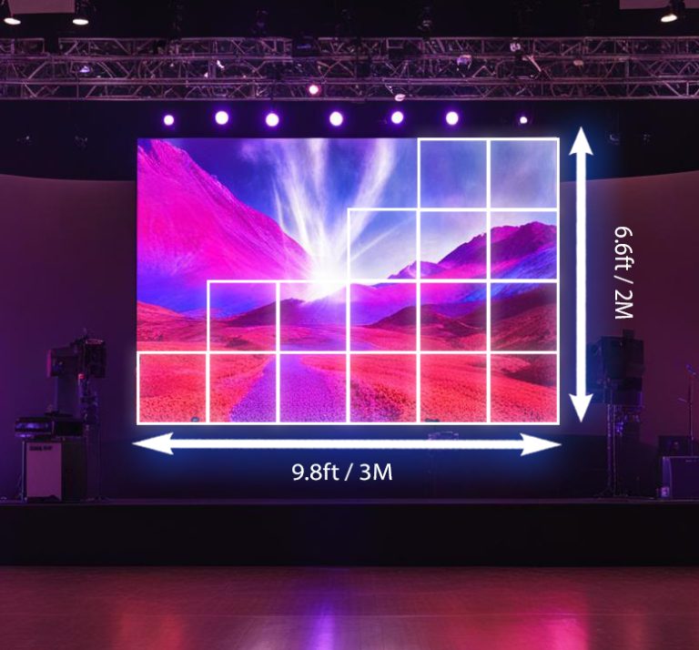 LED Screen for Sangeet Ceremony