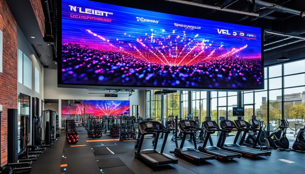 Enhance Workout Experiences with LED Walls