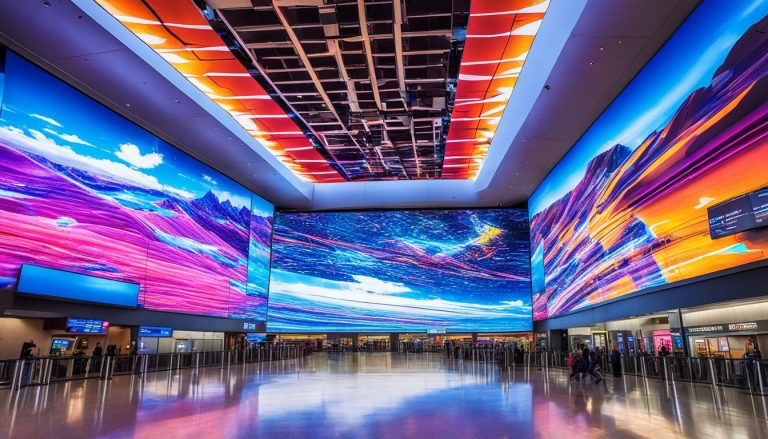 LED Wall for Airports in Cheyenne