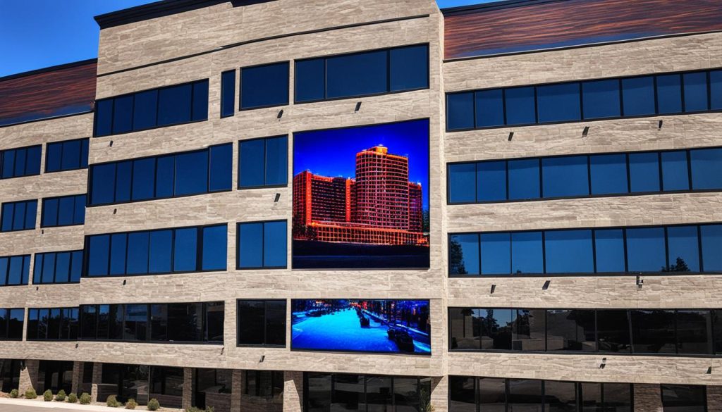 LED Wall for Apartment Buildings in Cheyenne