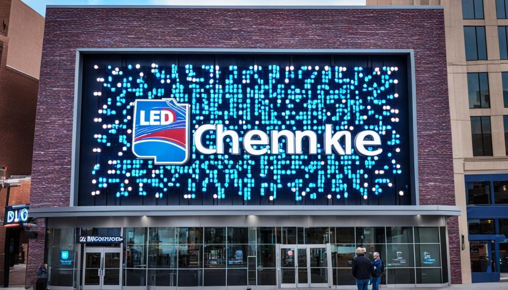 LED Wall for Banks in Cheyenne