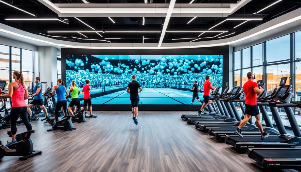 LED Wall for Gyms in Cheyenne