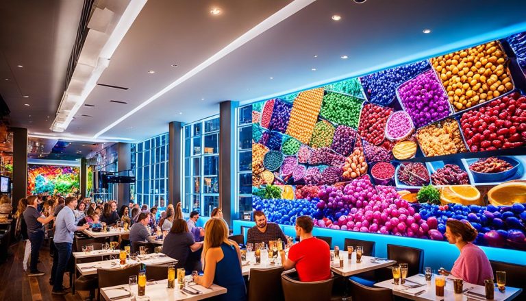 LED Wall for Restaurants, Cafes and Bars in New Haven