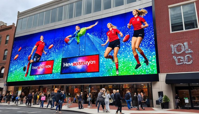 LED Wall for Shopping Malls in New Haven