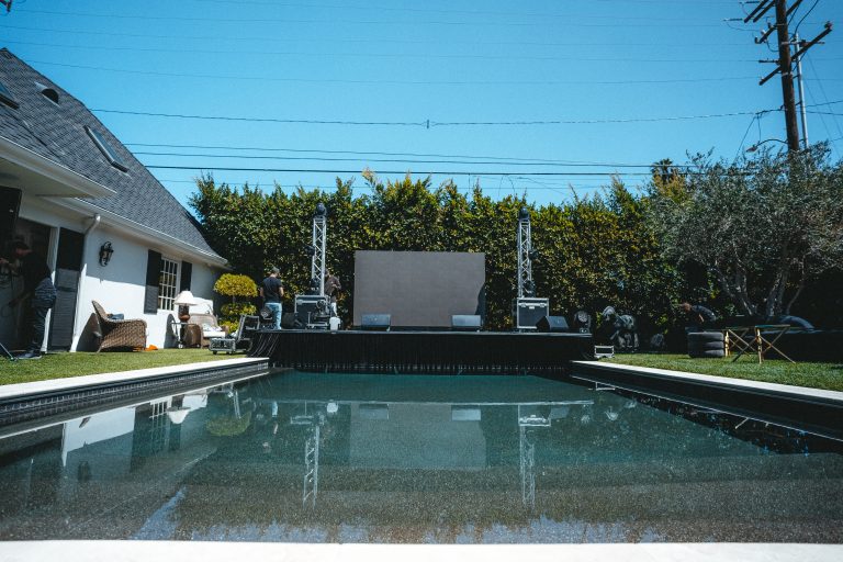 Outdoor LED Screen Installation in Home Event