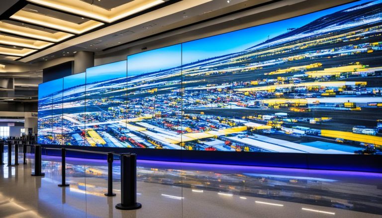 LED Wall for Airports in Omaha