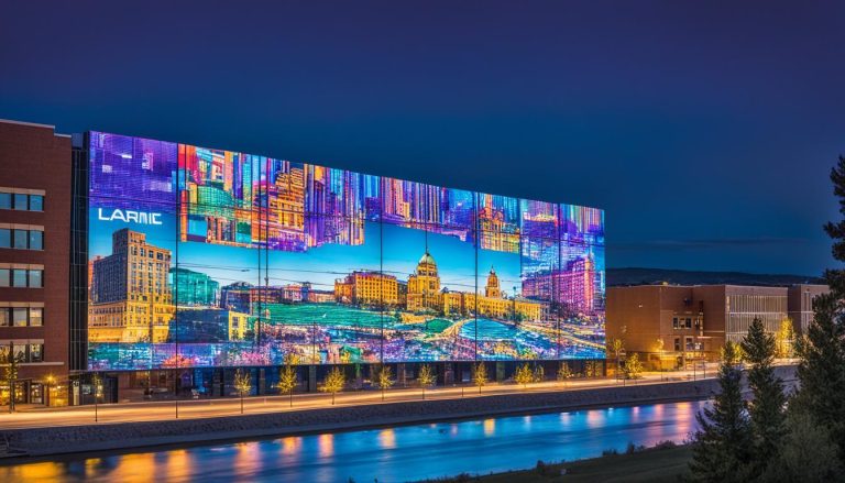 LED Wall for Banks in Laramie