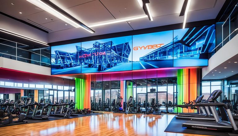 LED Wall for Gyms in Hartford