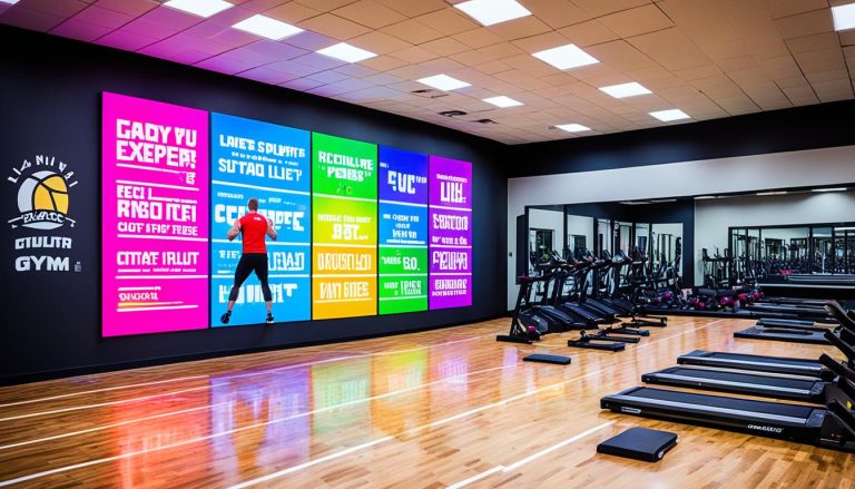 LED Wall for Gyms in Laramie