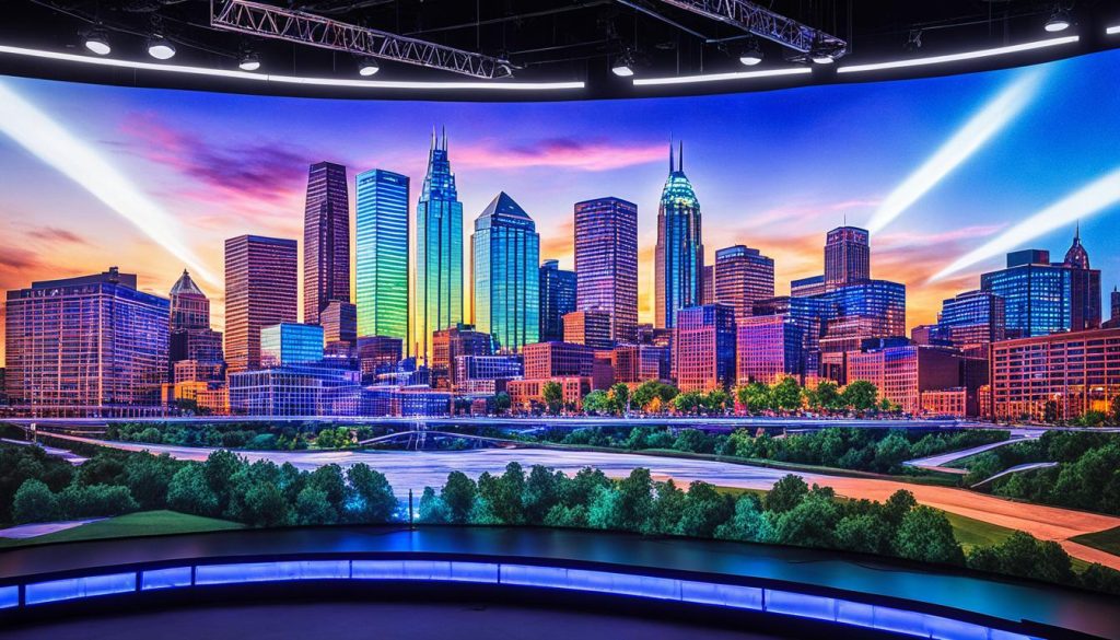 LED Wall for Virtual Production in Omaha