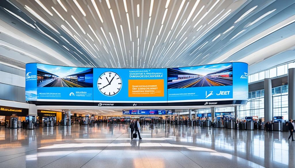 LED Wall for Airports in Fremont