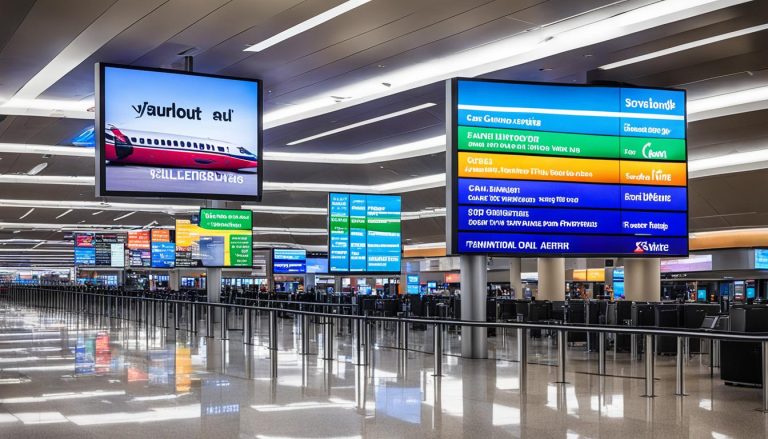 LED Wall for Airports in Grand Island