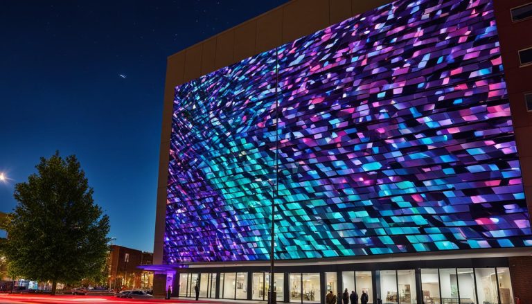 LED Wall for Apartment Buildings in Lincoln