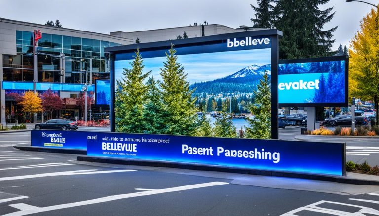 LED Wall for Banks in Bellevue