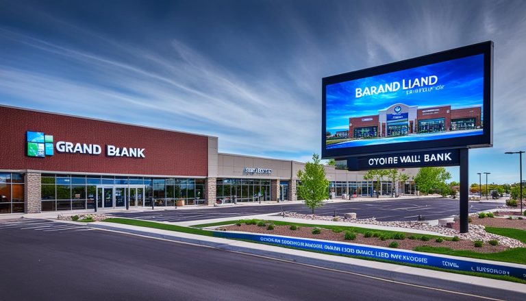 LED Wall for Banks in Grand Island