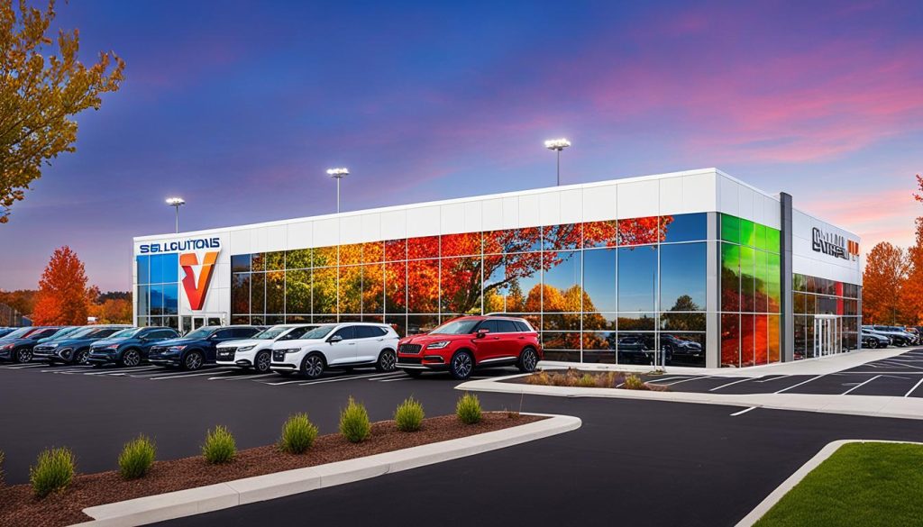 LED Wall for Car Dealerships in Lincoln