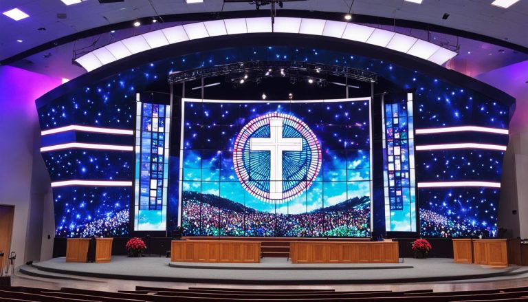 LED Wall for Churches in Grand Island