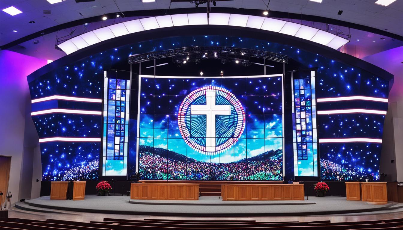 Best LED Video Wall in For Churches In Grand Island