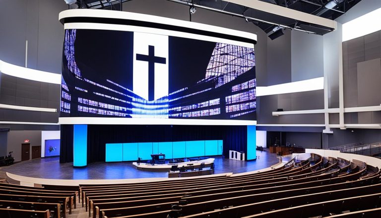 LED Wall for Churches in Rock Springs