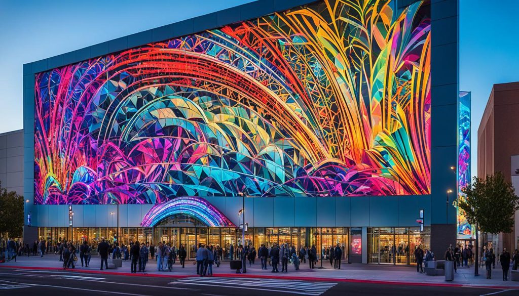 LED Wall for Conventions in Fremont