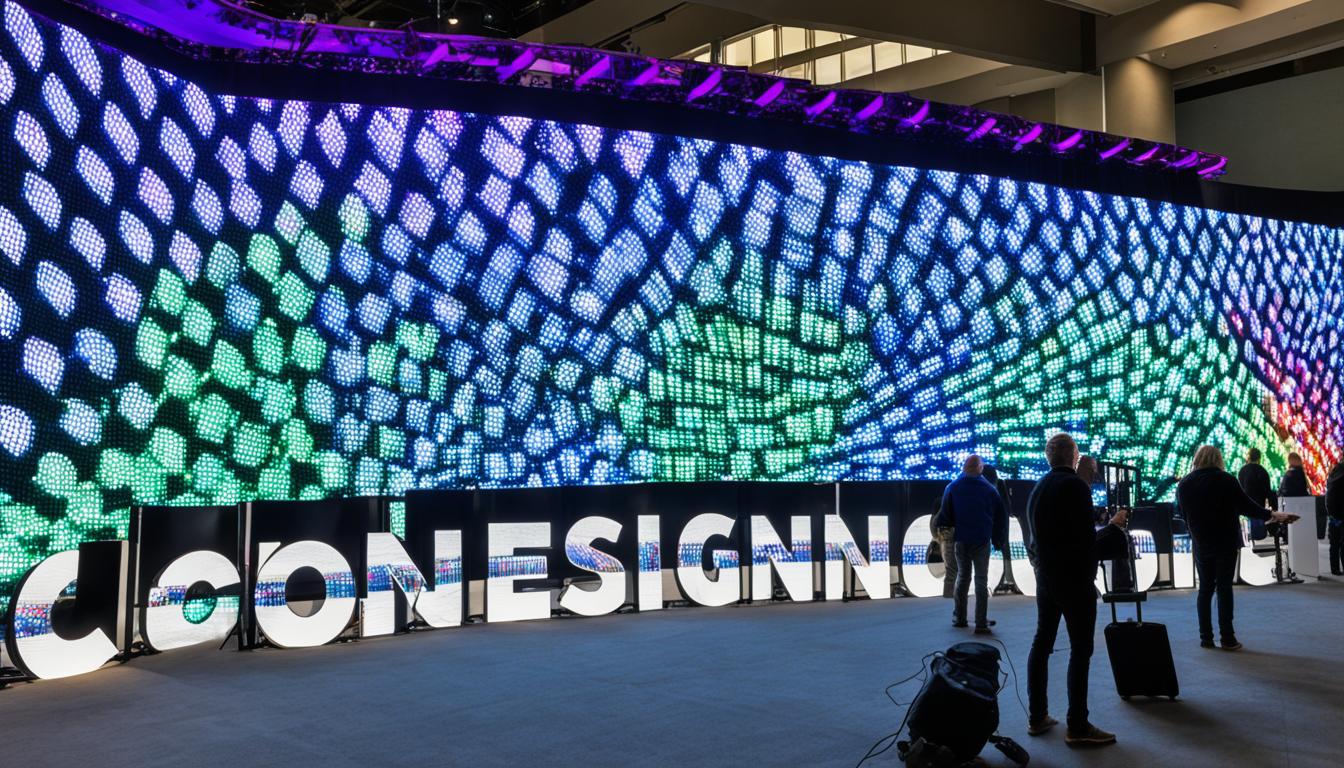 LED Wall for Conventions in Hastings