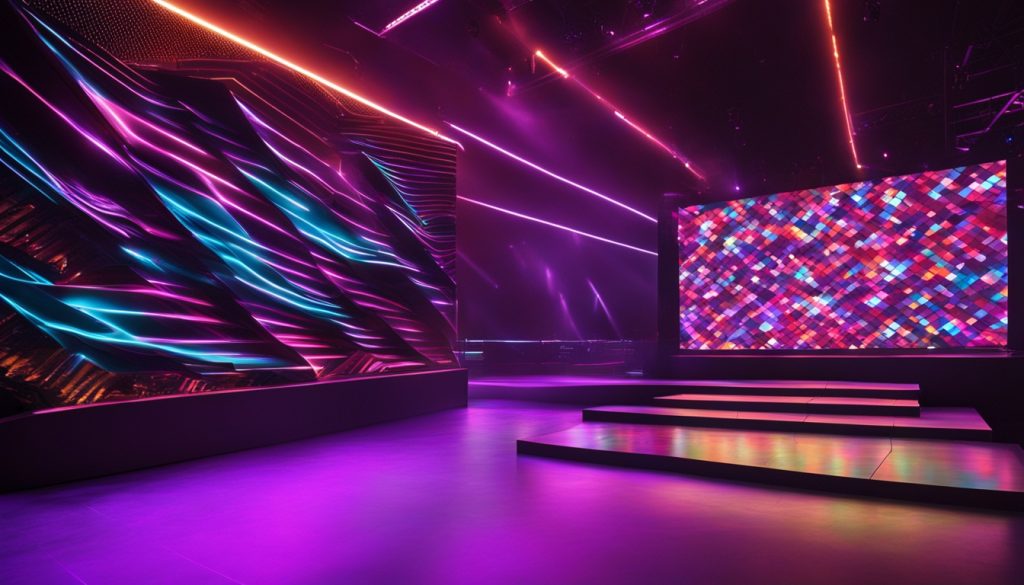 LED Wall for DJs in Kearney