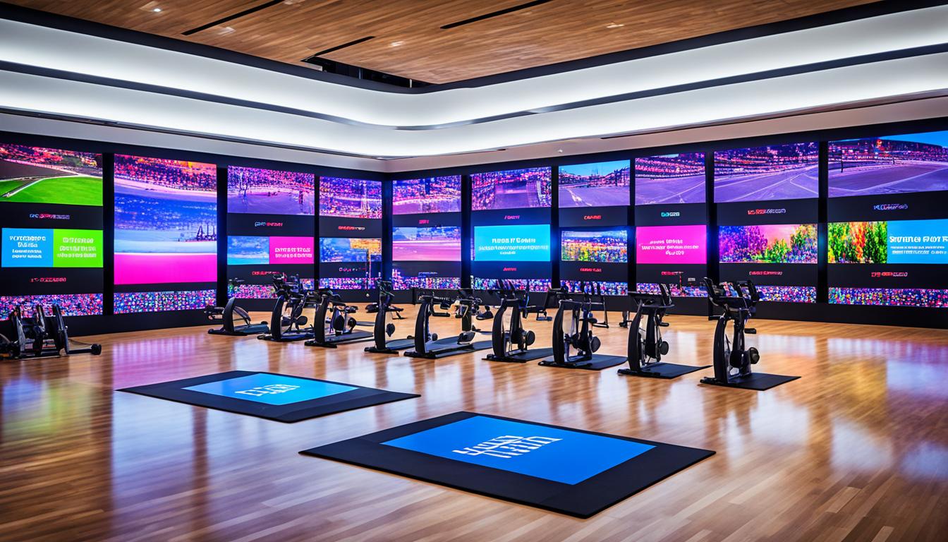 LED Wall for Gyms in Hastings