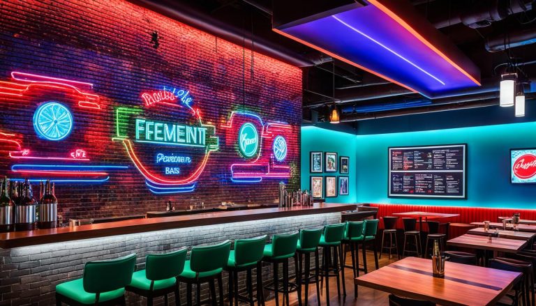 LED Wall for Restaurants, Cafes and Bars in Fremont