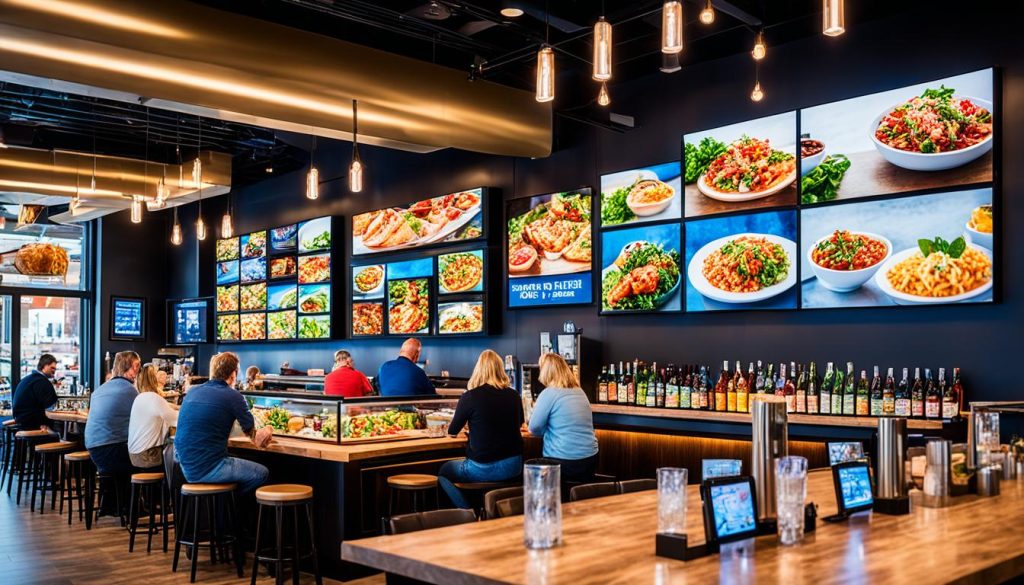 LED Wall for Restaurants, Cafes and Bars in Grand Island