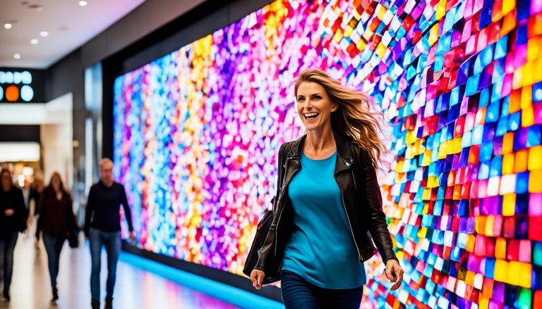 LED Wall for Shopping Malls in Fremont