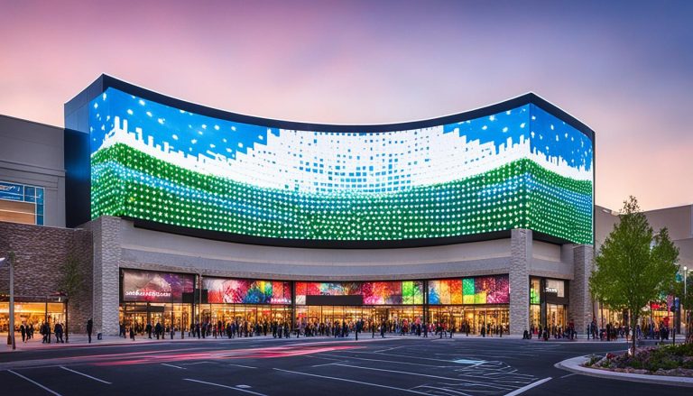 LED Wall for Shopping Malls in Rock Springs