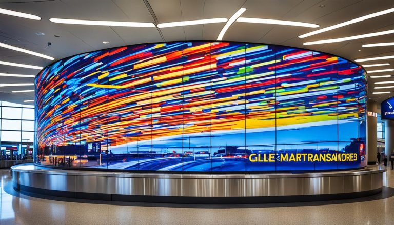 LED Wall for Airports in Gillette