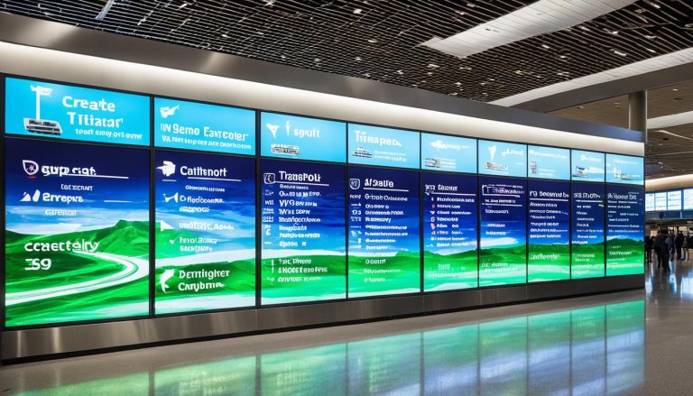 LED Wall for Airports in Green River